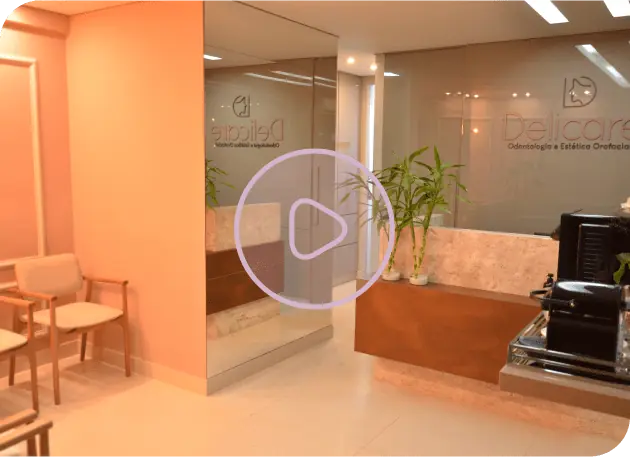 Vídeo de apresentação da clínica Delicare Odontologia, em Betim