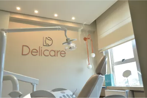 Consultório odontológico da clínica Delicare, em Betim