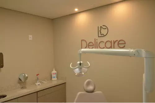 Consultório odontológico da Delicare com equipamentos